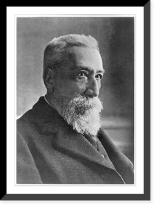 Anatole France, 1844-1924, bust portrait, facing right, Antique Wall Art