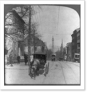 Vintage Building Photo - Baltimore, Maryland - Cardinal Gibbons home