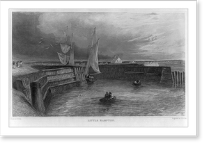 Antique Photo Print - England - Sussex - Vintage Home Decor Print