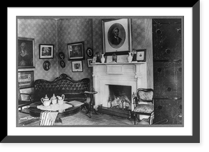 Historic Framed Print, [Meadow Garden, home of George Walton, Jr., Augusta, Ga.],  17-7/8" x 21-7/8"