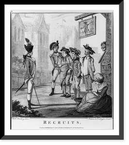 Recruits.W. H. Bunbury, delint. ; Watson & Dickinson, excudt, Vintage Wall Art