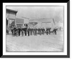 Hose co. no. 1, Juneau Alaska Fire Dept, Antique Poster