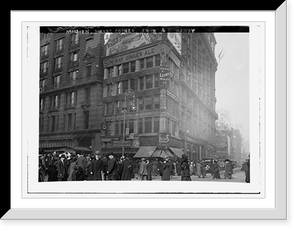 Historic Framed Print, Million Dollar Corner, 34th and Broadway,  17-7/8" x 21-7/8"