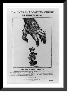 Vintage Americana Print - Taverns & Saloons - The Overshadowing Curse