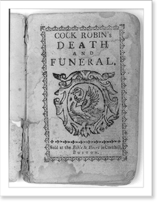Antique Photo Print - Boston - Cock Robin's Death and Funeral, 1780 (1)