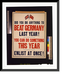 Have you asked yourself 1. Is British freedom worth defending? 2. Am I helping to defend it? 3. If not why not?, Historic Print