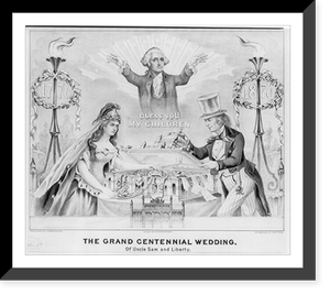 Historic Photo Print - Weddings - Grand centennial wedding