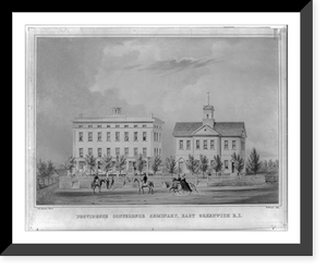 Providence Conference Seminary. East Greenwich R.I, Historic Reproduction