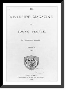 Frontis., t.p., and pages 145 to 149 from Riverside Magazine for Young People, vol. 1, no illus. Classic, Antique Print