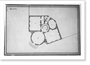 Vintage Building Photo - Washington DC - House Octagon, 1799 (2)