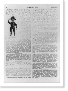 Black & White Photo - Page from Playthings Magazine illus, 1910 (2)
