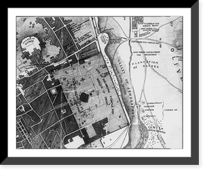 Vintage Photo Print - Maps and drawings of Jerusalem and important (1)