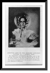 Vintage Portrait - Dorothy Catherine Draper, half-length portrait