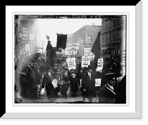 Historic Framed Print, Children from Lawrence in N.Y.,  17-7/8" x 21-7/8"