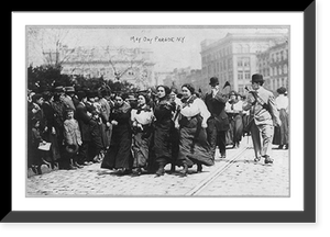 Antique Photo Print - New York City - May Day Parade, New York, 1910