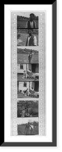 Miscellaneous photos, two of which are portraits of Bill Tatnall, from recording expedition to Georgia, Florida and the Bahamas, Vintage Wall Art
