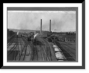 Historic Railroad - Sayre, Pennsylvania - Lehigh Valley railroad yard