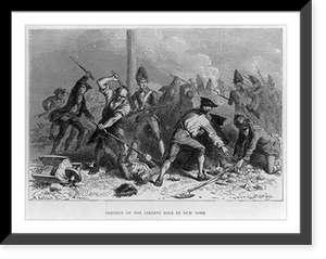 Defense of the Liberty Pole in New York, Historic Reproduction