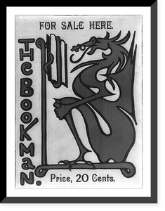 Historic Framed Print, The Bookman - for sale here,  17-7/8" x 21-7/8"