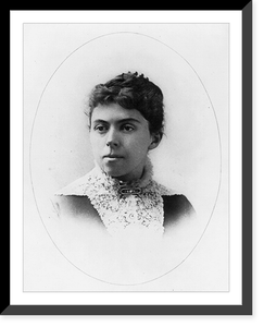 Alice (Freeman) Palmer, 1855-1902; bust portrait, facing left, Antique Wall Art