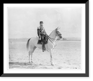 Hakki Bey, Cavalry Colonel of the Ertugrul Regiment of the Imperial Guard.Constantinople, Abdullah Fr&egrave;res, Antique Print