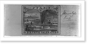 Antique Photo Print - Pyle's dietetic saleratus - Historic Wall Art Gift