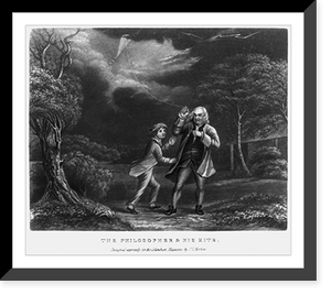 The philosopher & his kite.H.S. Sadd sc. Classic, Antique Wall Art