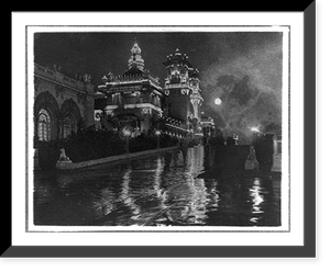 Vintage Americana Print - Chicago - World's Columbian Exposition
