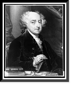 Black & White Photo - John Adams, second President of the United States