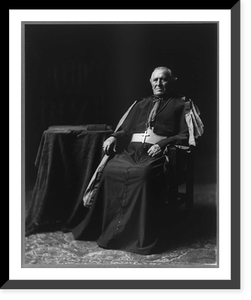 Vintage Portrait - Archbishop John Ireland, full-length portrait, 1838
