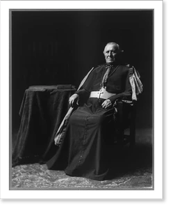 Vintage Portrait - Archbishop John Ireland, full-length portrait, 1838