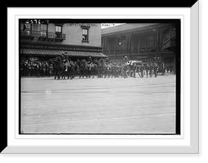 Historic Framed Print, Grant funeral - 3,  17-7/8" x 21-7/8"