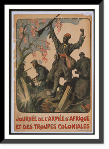 Journeacutee de larmeacutee dAfrique et des troupes coloniales - 2, Antique Poster