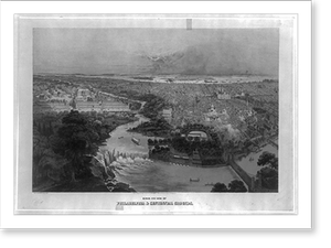 Historic Bird's Eye View - Philadelphia - Birds eye view (2)