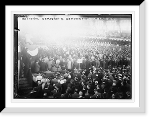 Historic Framed Print, Nat'l Dem. Convention in session.,  17-7/8" x 21-7/8"