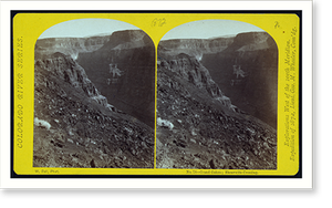 Historic Framed Print, Grand Ca&ntilde;on; Sheavwitz Crossing. - 2,  17-7/8" x 21-7/8"