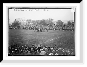 Historic Framed Print, Army-Yale at West Point, 10/19/12 - 7,  17-7/8" x 21-7/8"