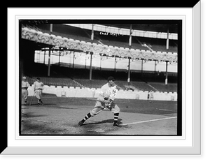 Historic Framed Print, John T. "Chief" Meyers, New York AL, at Polo Grounds, NY (baseball),  17-7/8" x 21-7/8"