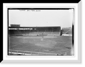 Historic Framed Print, Fenway Ball Park - Boston,  17-7/8" x 21-7/8"