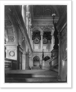 Historic Architecture - Library of Congress - Historic Wall Art Gift