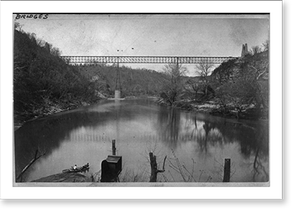 Vintage Railroad - Cincinnati - Kentucky River Bridge of the Southern