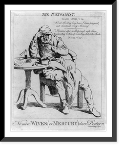 The polygamist. No more wives (or Mercury) dear Doctor Classic, Vintage Wall Art