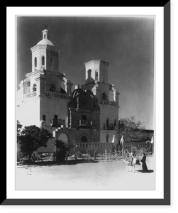 San Xavier Del Bac Mission, Tucson, Arizona Classic, Vintage Wall Art