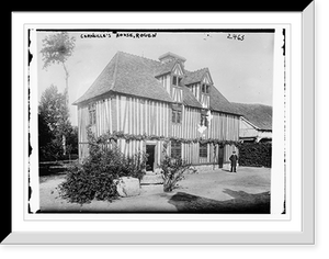 Historic Framed Print, Corneille's house, Rouen,  17-7/8" x 21-7/8"