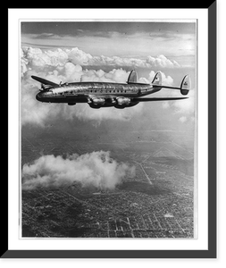Lockheed C-69; one of seven owned by American Overseas Airlines for service to western Europe, Historic Reproduction