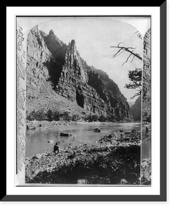 Historic Framed Print, A lone Mexican (Lodore),  17-7/8" x 21-7/8"