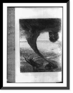Genie rising from a vase Classic, Vintage Poster