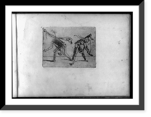 Composite figures in cubist and surrealistic style composed of materials such as chain links, tubes, sieves and tennis racquets - 24, Vintage Poster