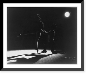 United Arab Republic Ballet principals: Diana Hakak & Reda Farid, Antique Print