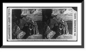 Mammoth Cave, Edmondson Co., Ky.: Beyond the Bridge of Sighs"", Antique Print